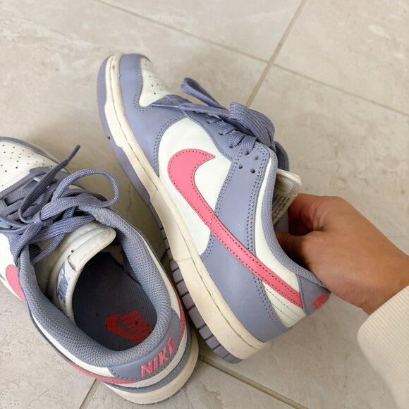 99% NEW DUNK, PINK AND LIGHT PURPLE SIZE 7 - Picture 6 of 8